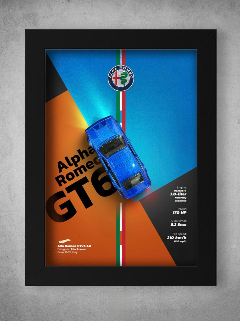 Alfa Romeo GTV6 3.0 - Wall Art